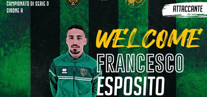 Francesco Esposito è un nuovo calciatore neroverde