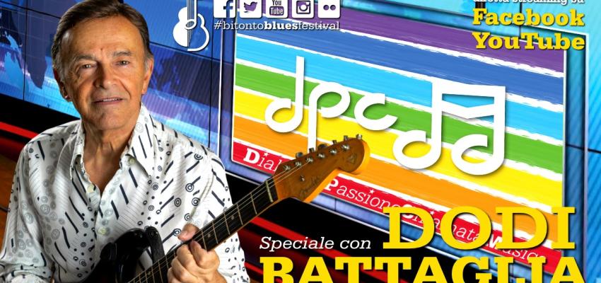 Dodi Battaglia ospite speciale del format DPCM del 'Bitonto Blues Festival'