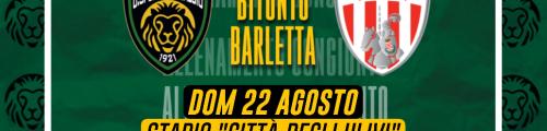 Il test congiunto Bitonto-Barletta in diretta streaming