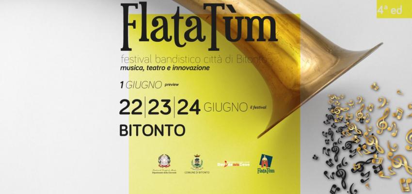 Dal 22 al 24 giugno torna la IV edizione di “FlataTùm”