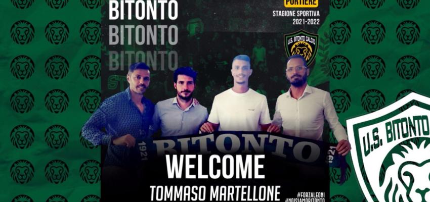 Tommaso Martellone è un nuovo leone neroverde