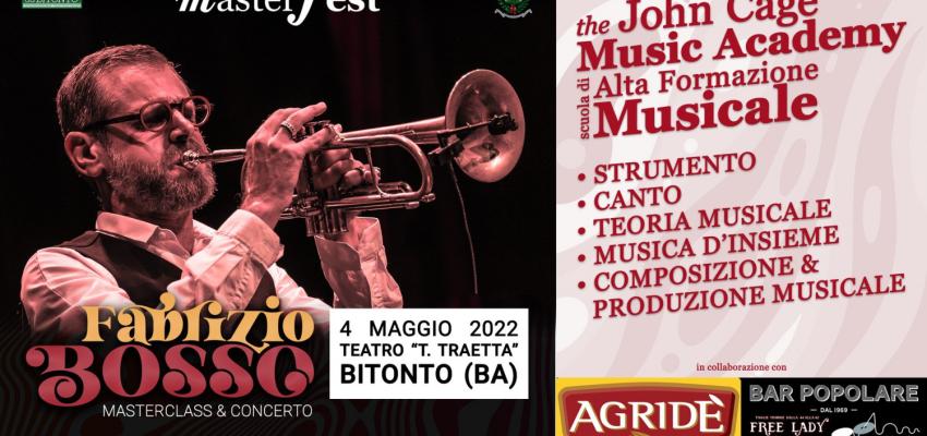 La John Cage Music Academy ospita Fabrizio Bosso