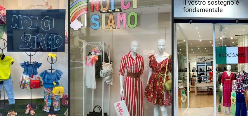 I commercianti bitontini accendono vetrine e insegne stanotte: «Noi ci siamo»