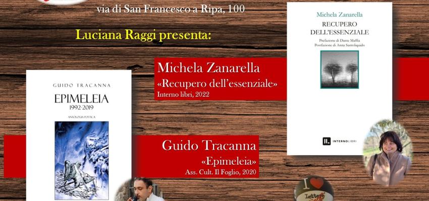 Al Lettere Caffè la presentazione dei libri di Michela Zanarella e Guido Tracanna