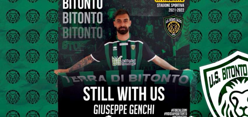 La voglia di gol di bomber Genchi al servizio del Bitonto