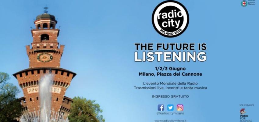 'Radio City Milano': dall'1 al 3 giugno il festival delle radio in piazza del Cannone