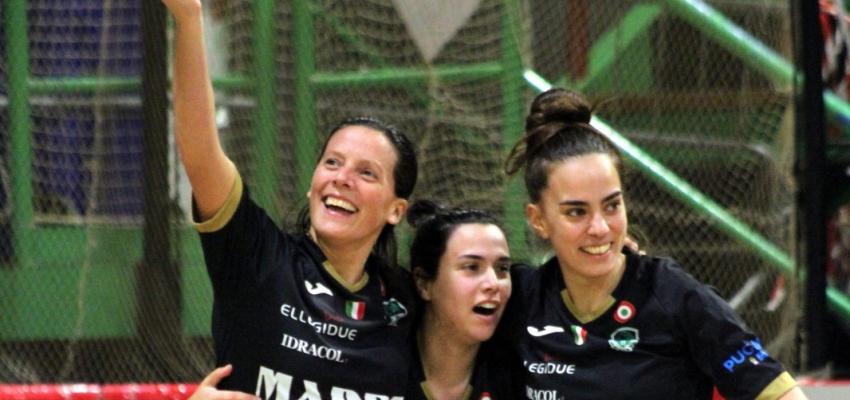 FUTSAL – Le leonesse fanno un sol boccone anche della Lazio: 9-2