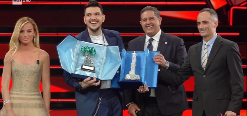 Sanremo 2021, Gaudiano trionfa tra le Nuove Proposte. D’Urso: “Soddisfazione per tutta la Puglia“