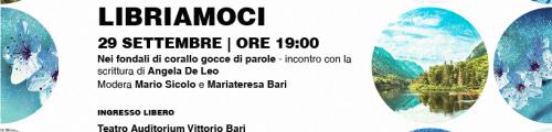 La Fondazione Vittorio Bari ripropone la rassegna letteraria LIBRIAMOCI