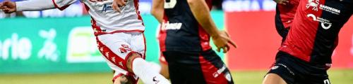 Cagliari-Bari 1-1: Antenucci all'ultimo respiro
