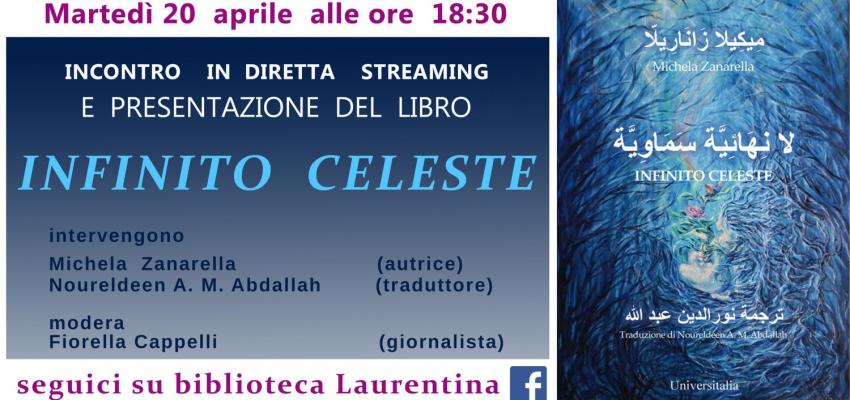 Alla Biblioteca Laurentina la presentazione di Infinito Celeste