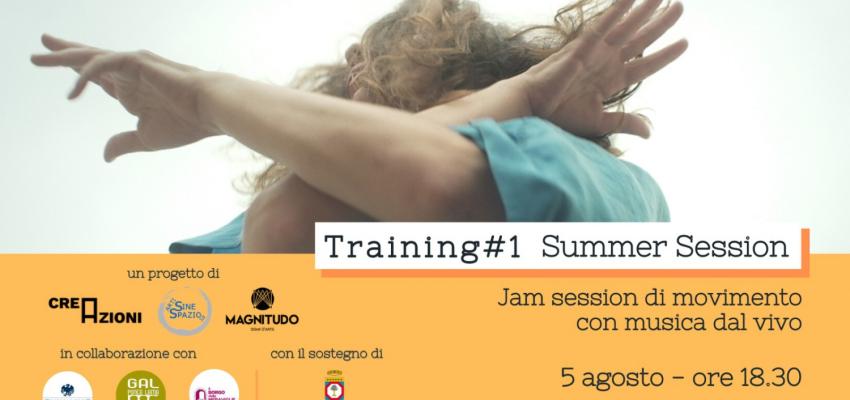 Torna il training#1 per danzatori e performer in versione estiva e fa tappa a Bisceglie il 5 agosto