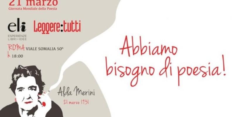 Abbiamo bisogno di poesia!