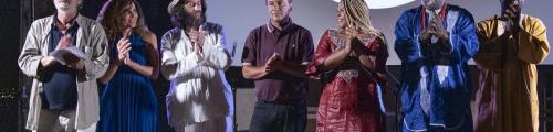 Il 22 aprile 'Riace Social Blues' di e con Cosimo Damiano Damato ed Enrico Ferro al Teatro Traetta