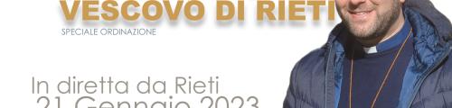 Sabato in diretta da Rieti per l'ordinazione di Don Vito