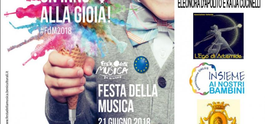 “FESTA DELLA MUSICA” 21 Giugno 2018 ore 21