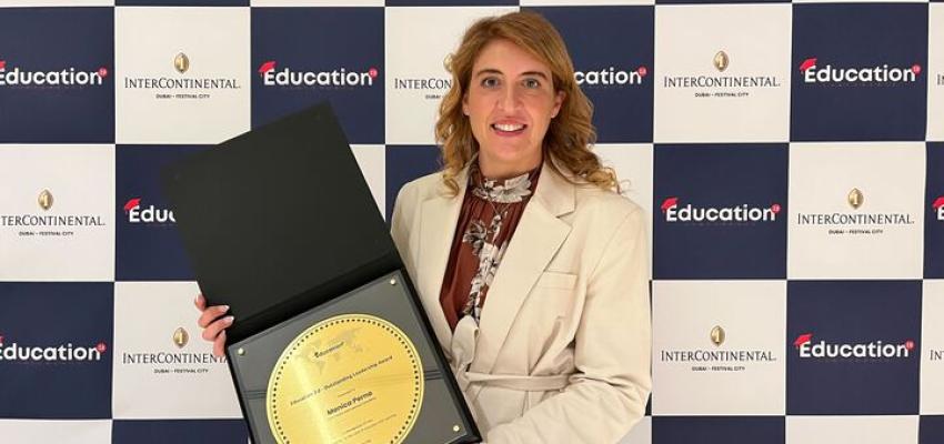 Un'italiana premiata a Dubai per il suo ruolo di formatrice innovativa