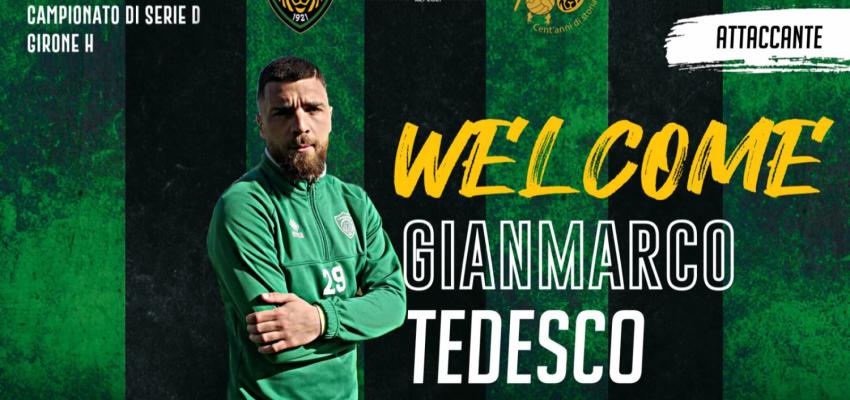 Gianmarco Tedesco è un nuovo calciatore neroverde