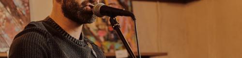Pier Dragone in concerto al fianco del celebre Ricky Portera, storico collaboratore di Lucio Dalla e fondatore degli Stadio